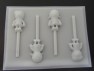 495sp Tick Tock Kids Chocolate or Hard Candy Lollipop Mold